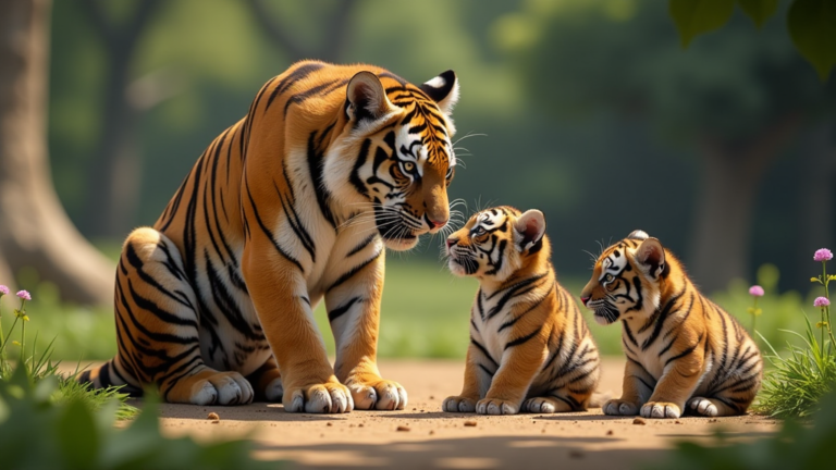 berraschung sumatra tiger