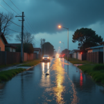 dramatische regenf lle
