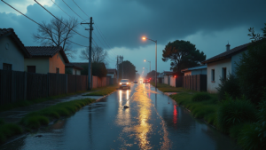 dramatische regenf lle