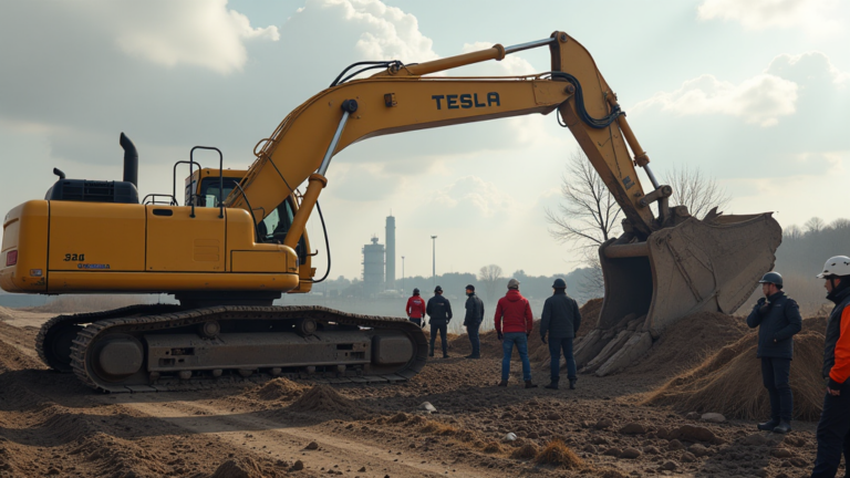 protestaktion gigafactory