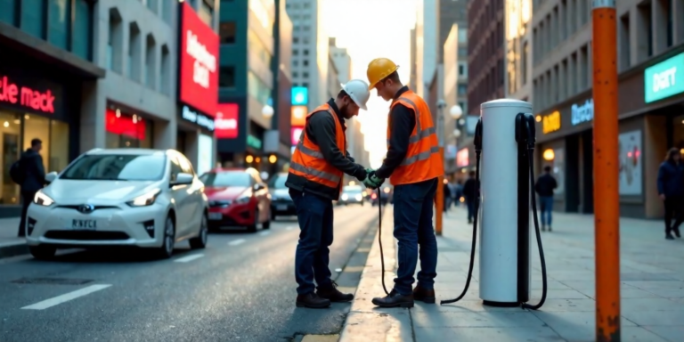 Revolutionäre Lösungen für einfache und kosteneffiziente Ladeinfrastruktur