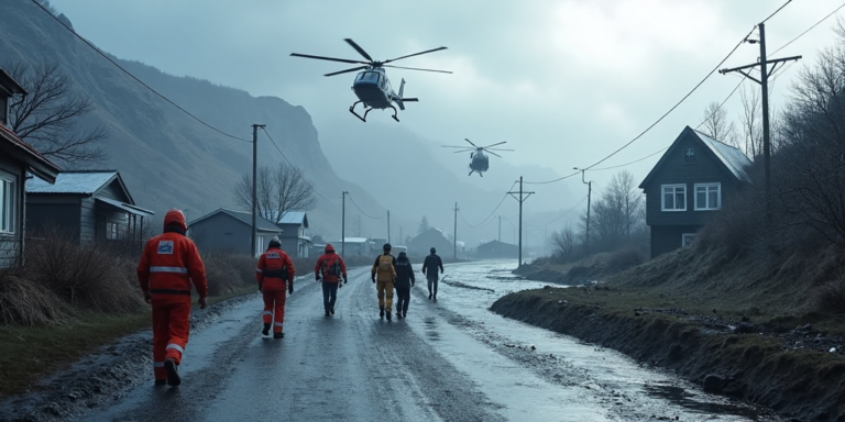 Unwetter Jakob sorgt für Chaos in Norwegen: Stadt Odda von der Welt abgeschnitten
