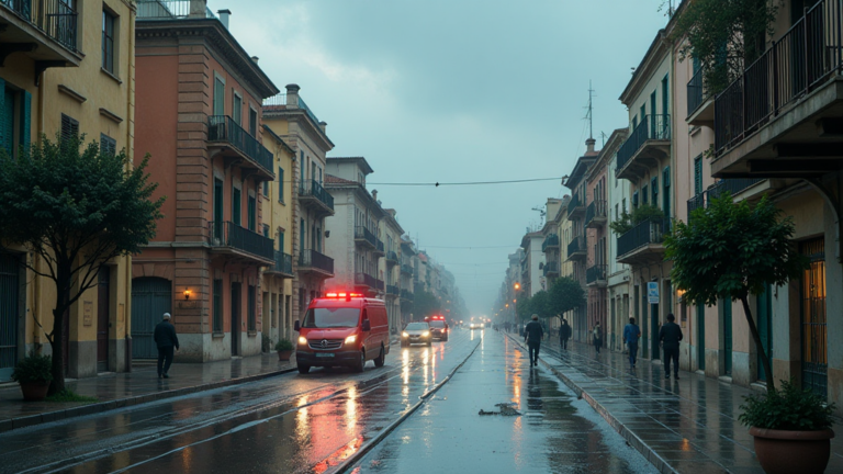 dramatische meteorologin