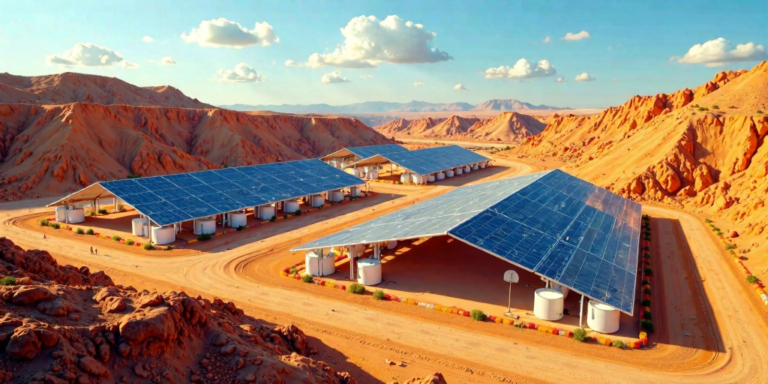 Juwi revolutioniert den Bergbau: Solare Inselanlage mit Speicher in Senegal