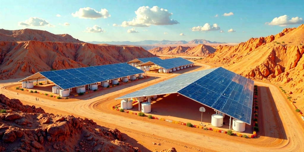 Juwi revolutioniert den Bergbau: Solare Inselanlage mit Speicher in Senegal