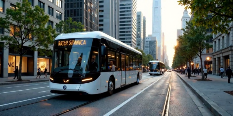 Die Zukunft des öffentlichen Nahverkehrs: Autonome Busse im Vormarsch