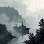 Schubleichter im Nebel ️