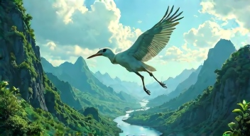 Flug-Drama: Ausdauer, Reiher und GPS-Wissenschaft im Dada-Stil
