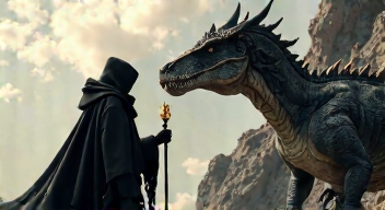 Drachenprinzen und T-Rex: Ein Satirisches Dino-Duell der Wissenschaft