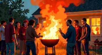 Sommerdrama: Wie der Grill zum Schlachtfeld wird!