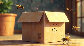 Wir ziehen um! Wespen inklusive: Wenn die Insekten gleich nach uns rufen!