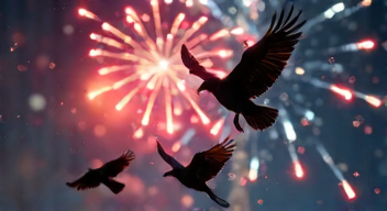 Einfluss des Silvesterfeuerwerks auf Vögel (2/10)