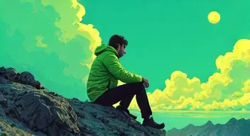 Künstlerische Reflexion über den Klimawandel (9/10)