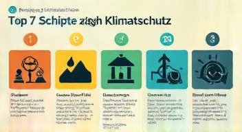 Das sind die Top 7 Schritte beim Klimaschutz