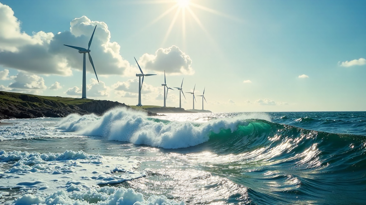 Die Auswirkungen von Windenergie auf die Nordsee: Hydrodynamik, Turbulenzen, Umwelt