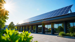 Energieeffizienz durch Solaranlagen: Gewerbeflächen, Photovoltaik, Nachhaltigkeit
