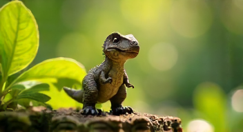 Ich erinnere mich an die Entdeckung des Mini-Dinosauriers