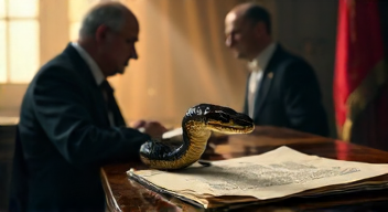 Politische Einflüsse auf das Überleben der Schlangen (8/10)