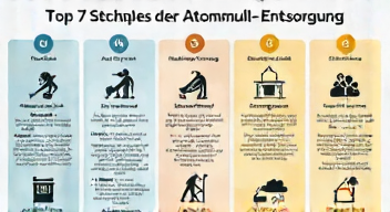 Das sind die Top 7 Schritte beim Atommüll-Entsorgung