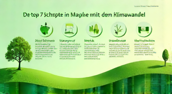 Das sind die Top 7 Schritte beim Umgang mit dem Klimawandel