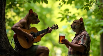 Die Musikalität und der Alkoholkonsum von Schimpansen (10/10)