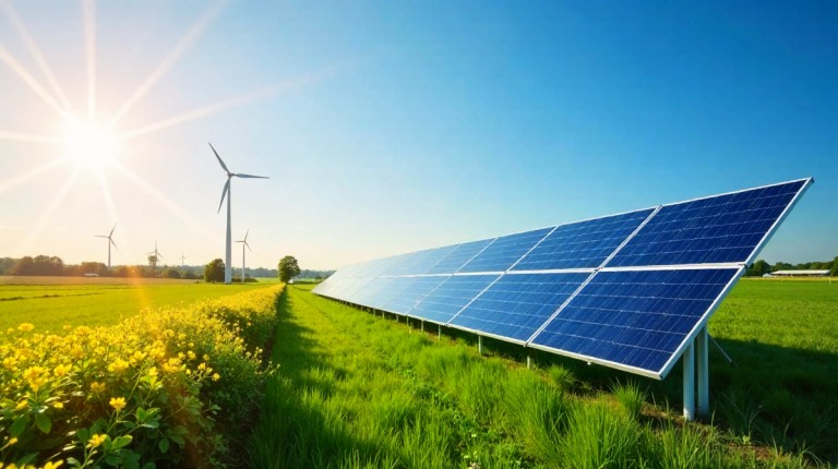 Erneuerbare Energien: Photovoltaik, Windkraft und Klimaschutz im Fokus