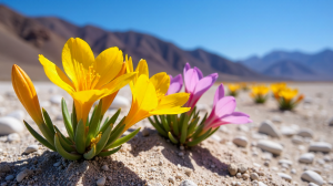 Faszinierende Blüte im Death Valley: Naturwunder, Farbenpracht, Einzigartigkeit