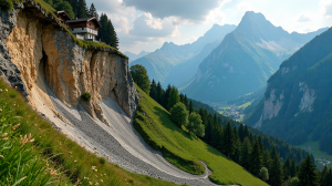 Riss in der Landschaft: Erdrutschgefahr für Chippis, Naturkatastrophen, Expertenmeinungen