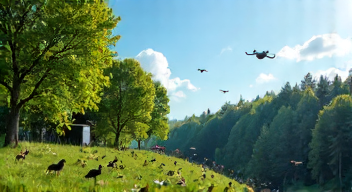 Technologische Innovationen zur Unterstützung der Vogelpopulation (4/10)